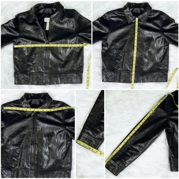LIZ CLAIBORNE Lizsport Leather Jacket - Picture 8 of 8
